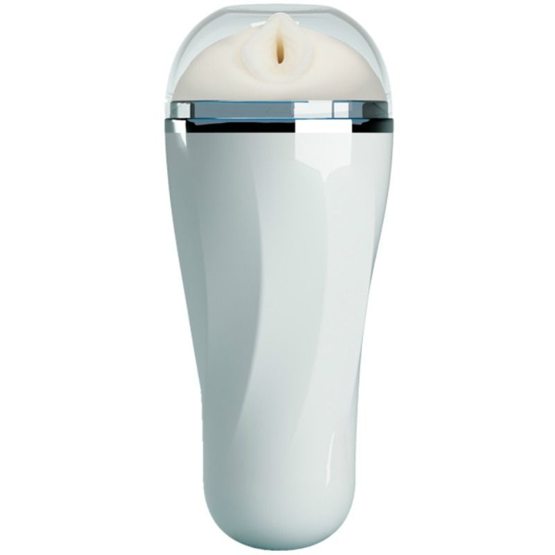 Experience lifelike pleasure with this realistic vagina-style masturbator